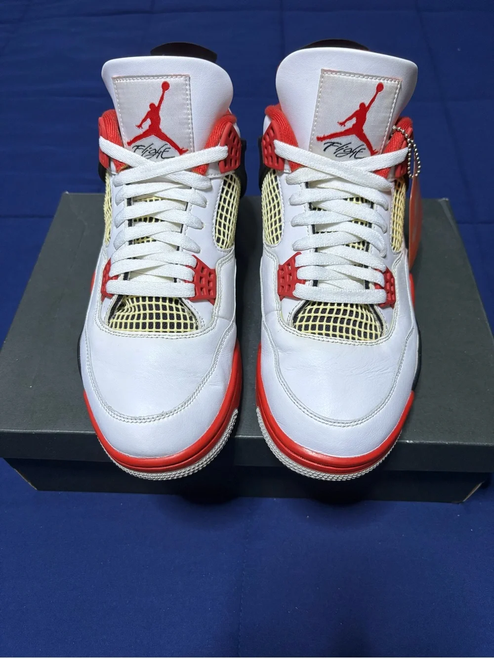 Jordan 4 Retro OG Fire Red 2020 Size 10